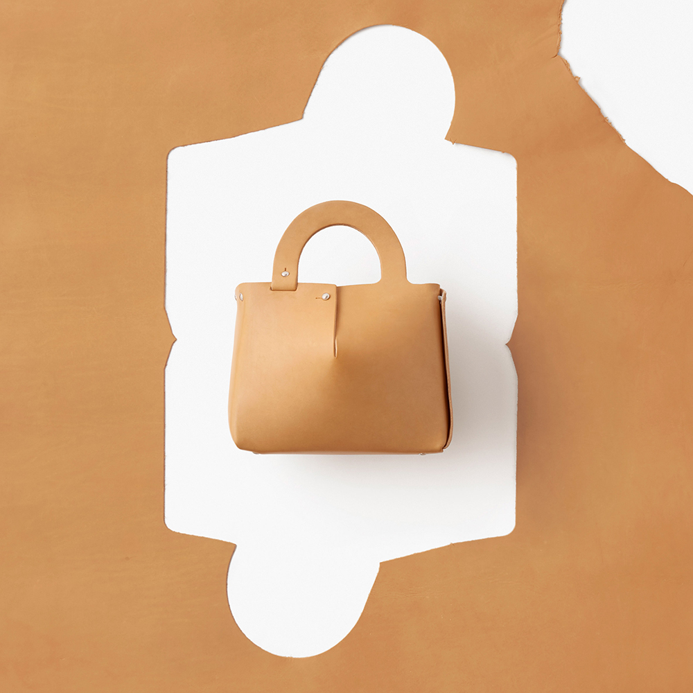 Nendo Mai Square Handle Handbag