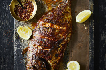 My Indian Kitchen. Baked Masala Fish. Recipe: Ashia Ismail-Singer.