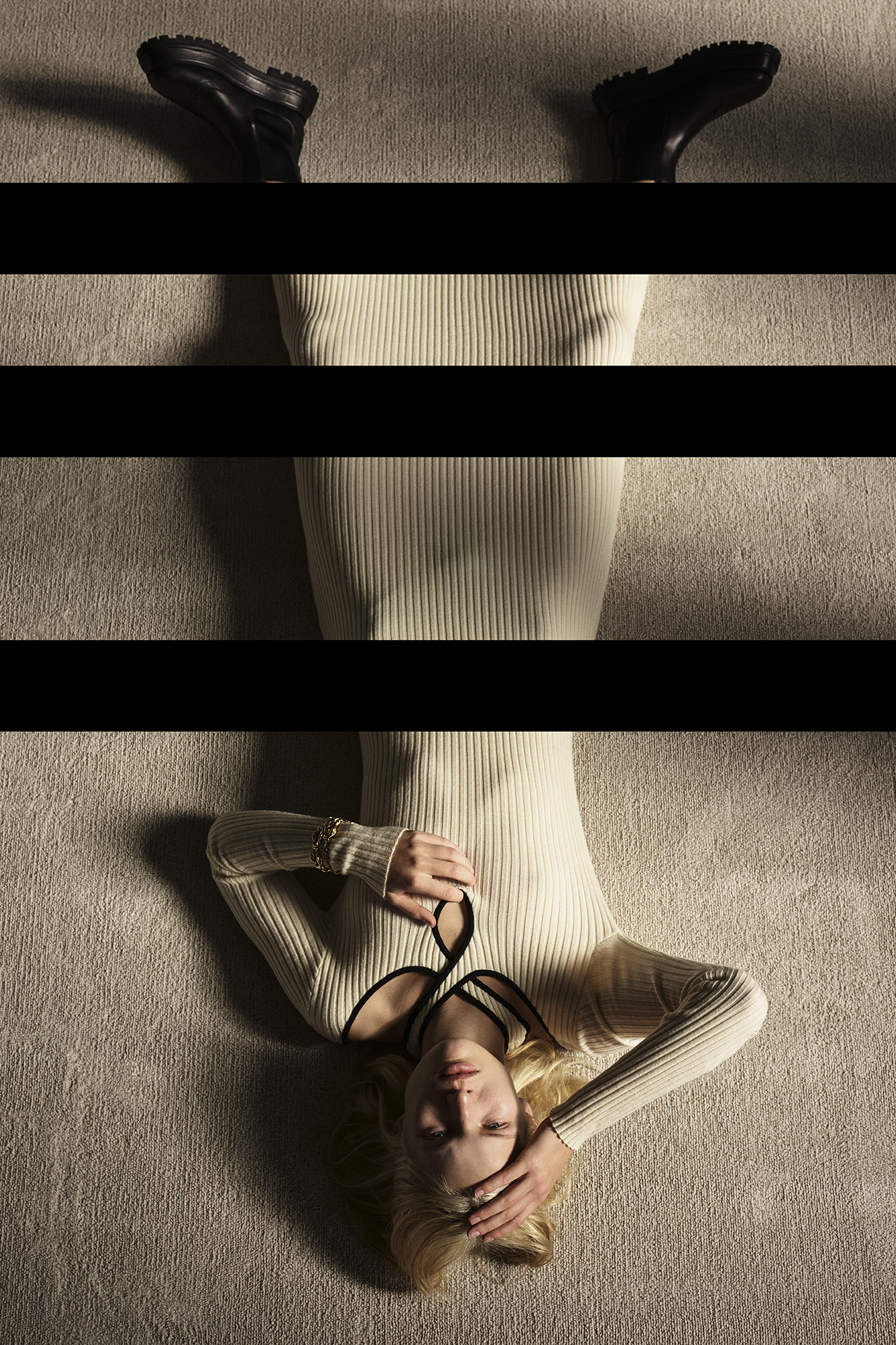 Wynn Hamlyn, Cross Over Rib Dress