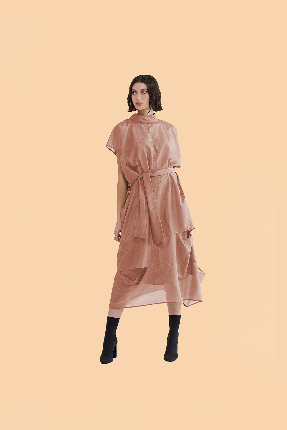 taylor boutique, Bisect Dress Scoria