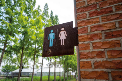 toilet sign
