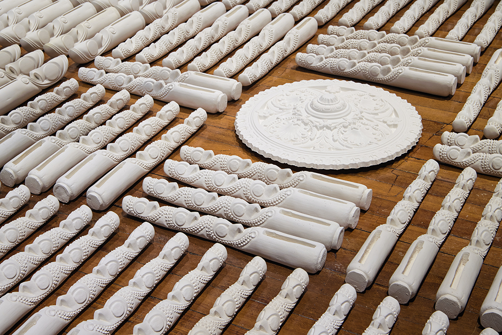 Jasmine Togo-Brisby, As above so below, 2022 (detail). Courtesy of the artist and Fremantle Arts Centre.