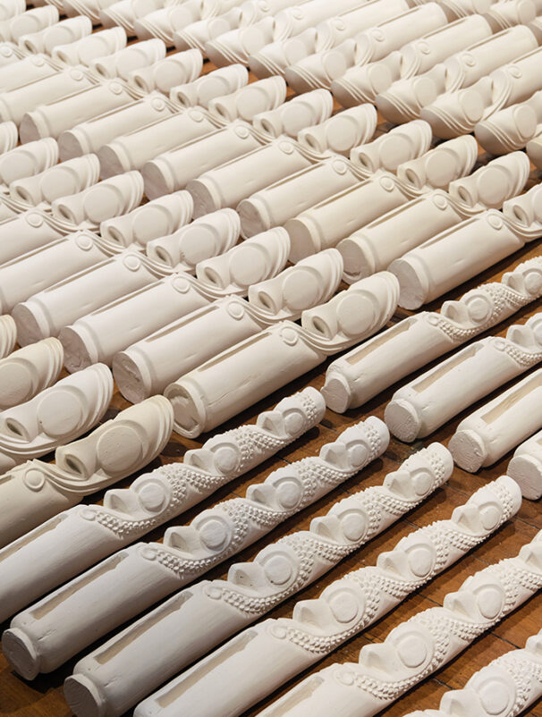 Jasmine Togo-Brisby, As above so below, 2022 (detail). Courtesy of the artist and Fremantle Arts Centre.