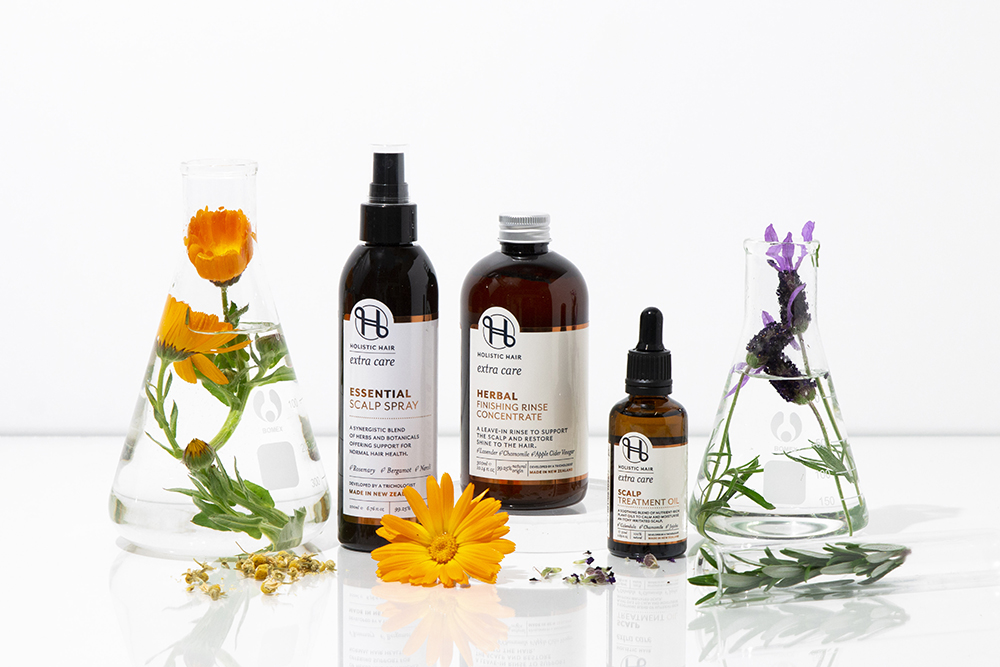 Holistic Hair | Scalp Treatment, Scalp Spray & Herbal Finishing Rinse