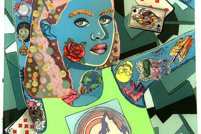 Sam Mitchell 2024, Curse of Knowledge- courtesy of Melanie Roger Gallery