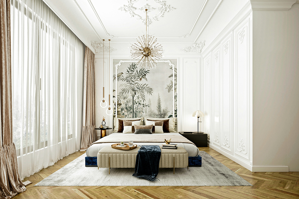 Baseboard and Crown Moulding