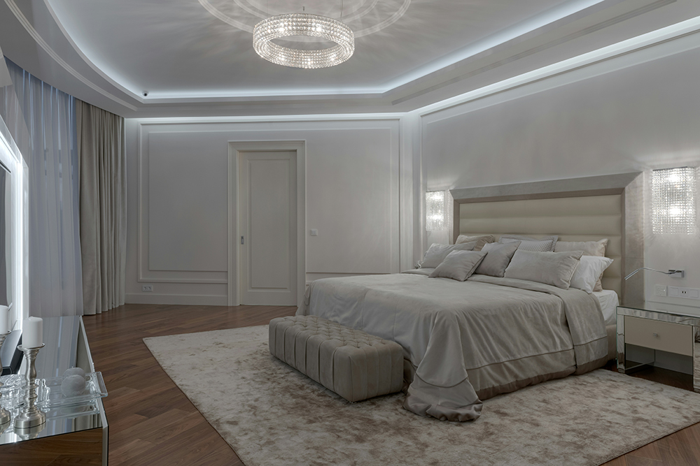 Baseboard and Crown Moulding